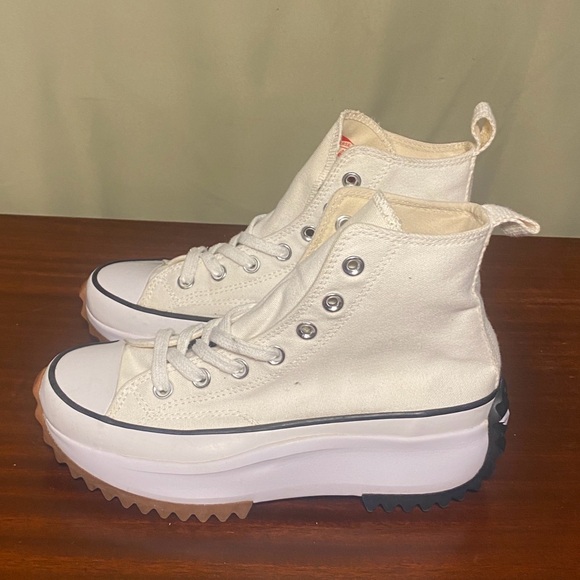 Converse Run Star Hike High Platform High Top Unisex Canvas Shoes WMNS 7 / M 5.5 - Picture 3 of 6